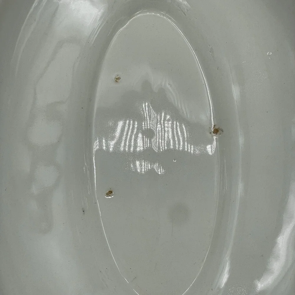 Vintage Wood & Sons Oval Covered‎ Vegetable Serving Bowl & Lid Handles England